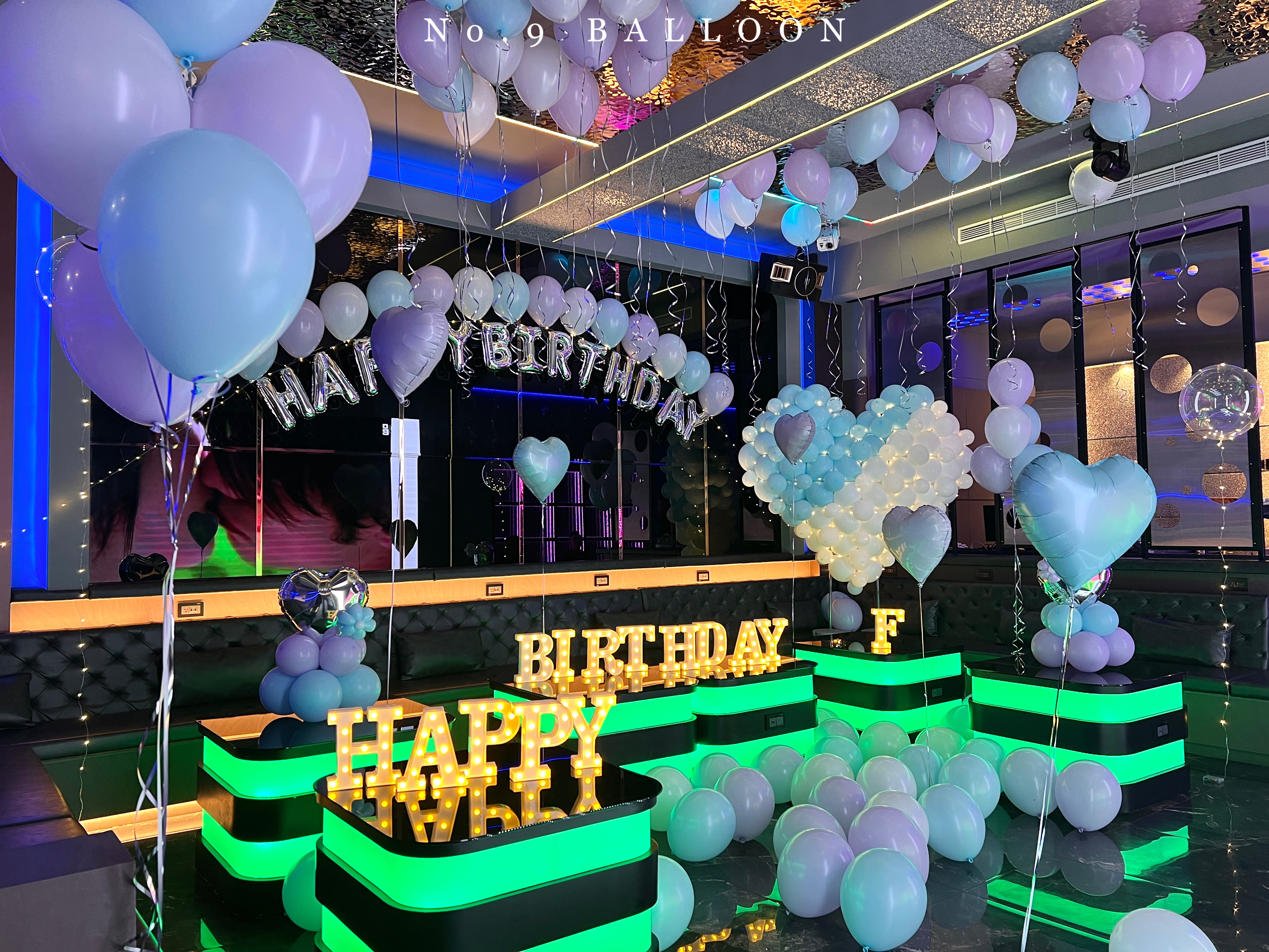 台中派對氣球,台中派對佈置,生日氣球,生日佈置,招待所生日佈置,大愛心氣球,ktv佈置,台中實體店,氣球公司