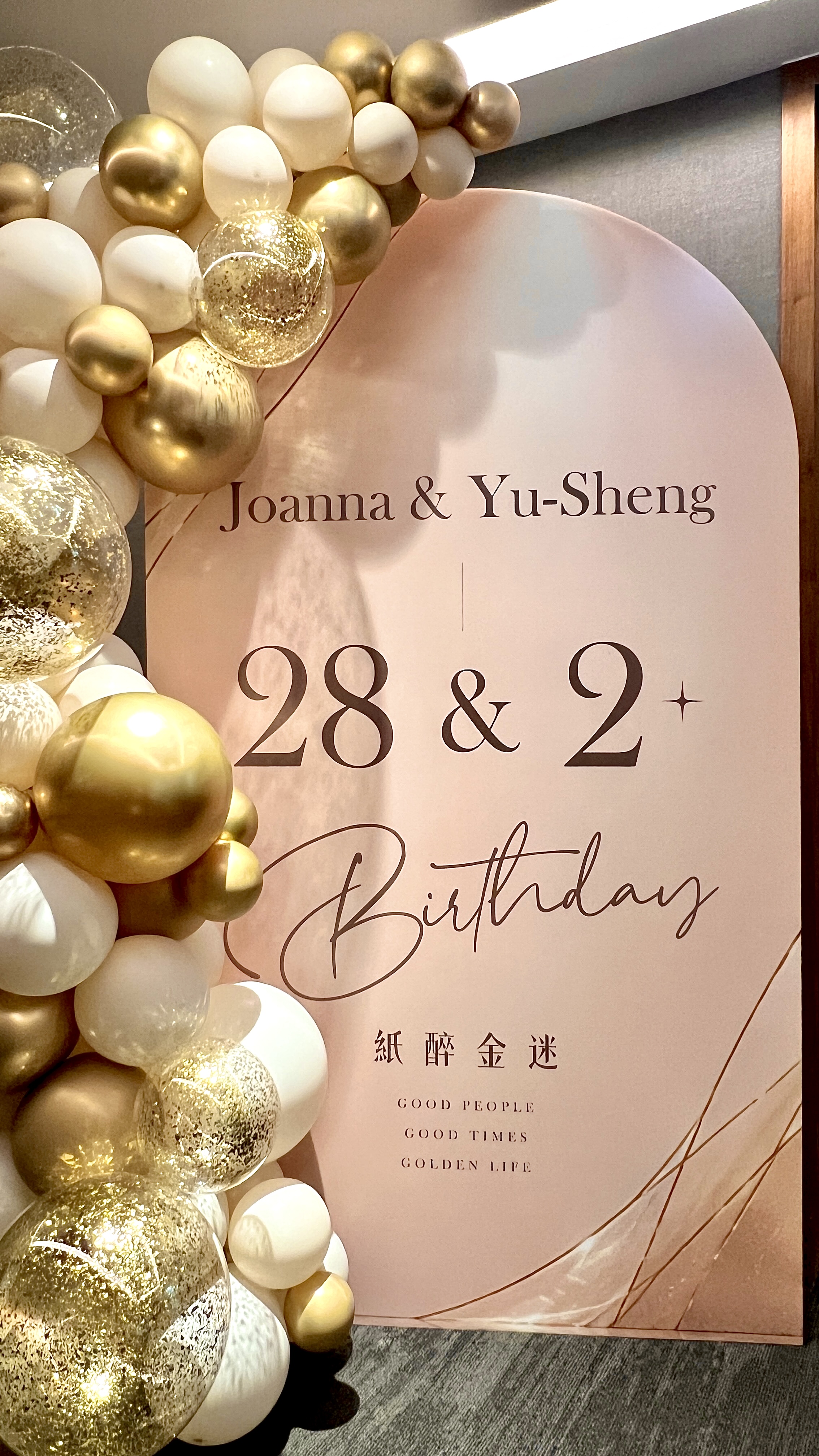 台中生日佈置,台中氣球佈置,背板氣球佈置,派對氣球佈置,台中氣球店,西屯區氣球佈置,金箔氣球,餐廳氣球佈置,包廂生日佈置