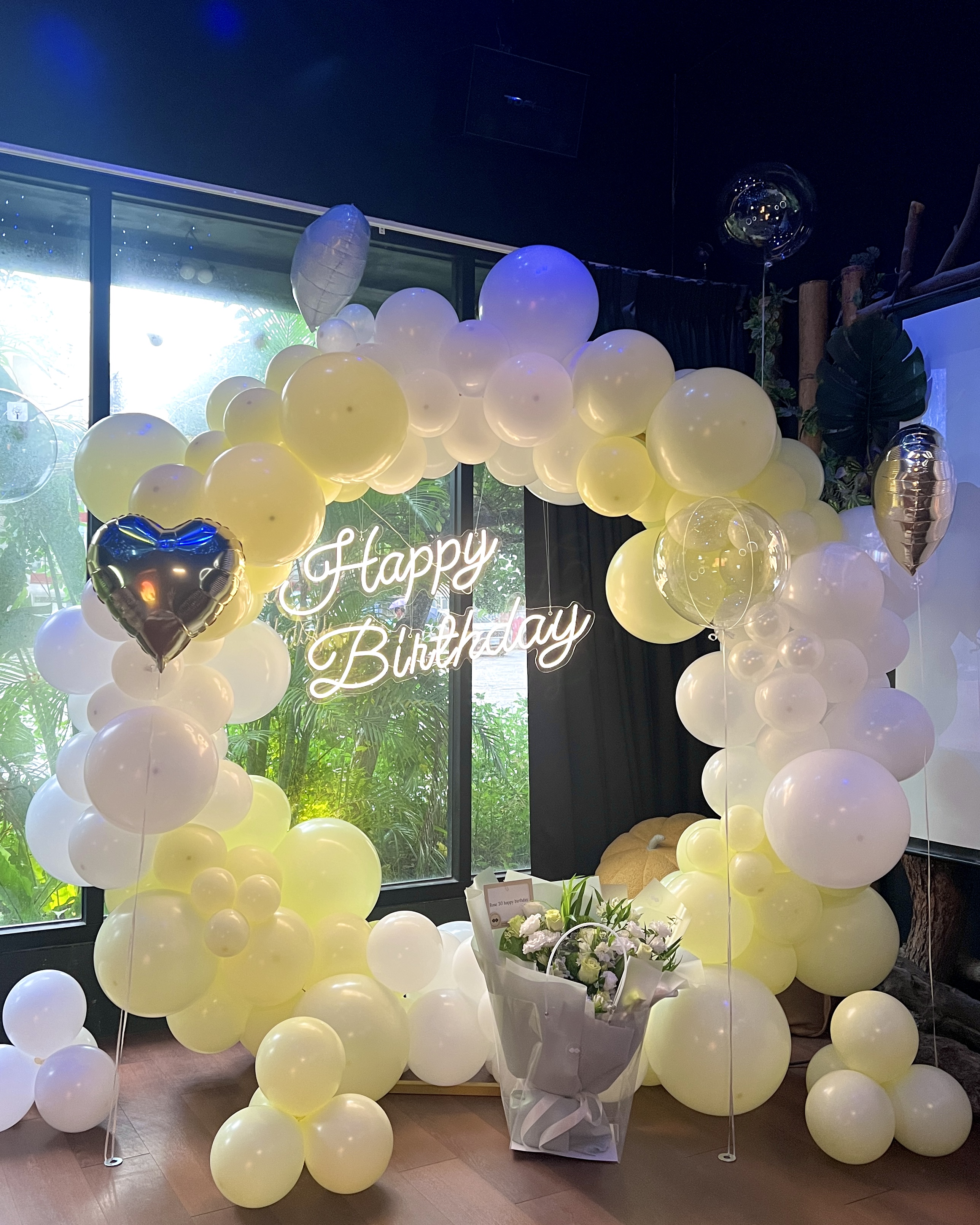 生日佈置,求婚佈置,台中求婚佈置