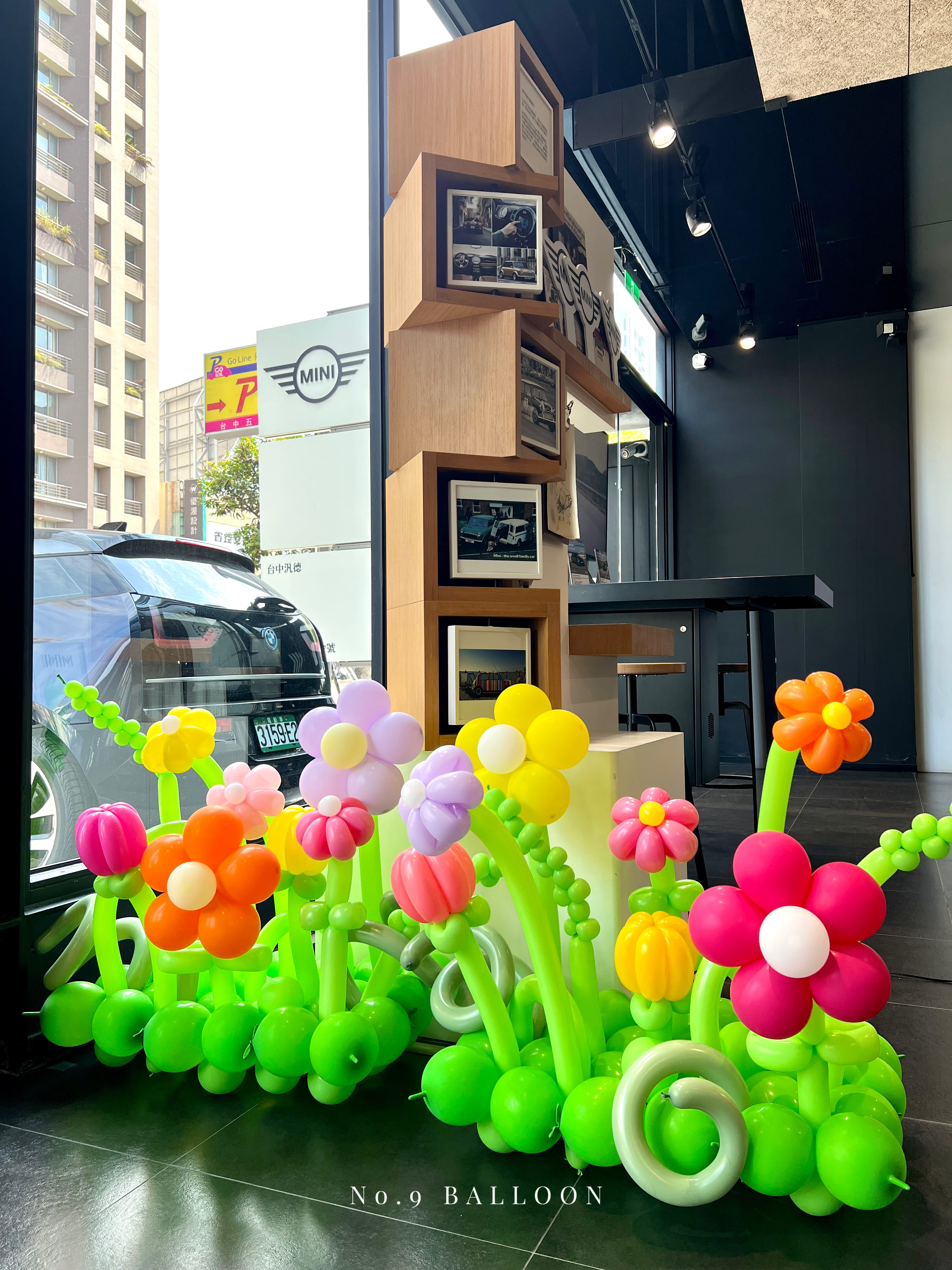 氣球花藝佈置,台中派對氣球花店,台中氣球花束